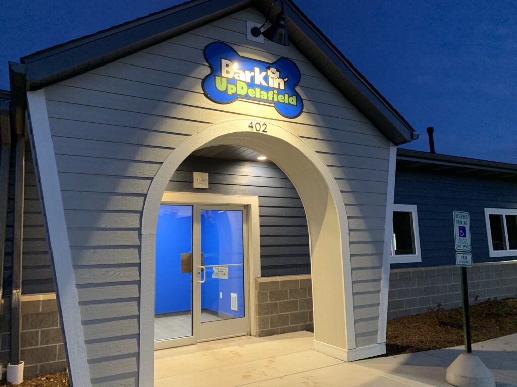 Barkin Up Delafield Location Front